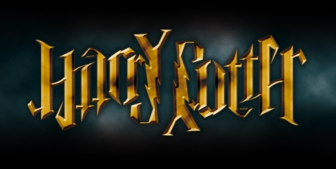 "Harry Potter", rotational ambigram